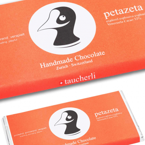 Taucherli Petazeta Schokolade aus Zürich Geschenkbox lokal